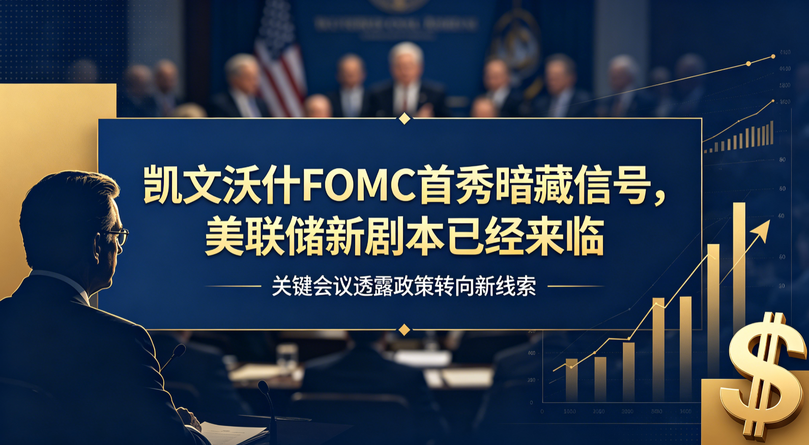 凯文沃什FOMC首秀暗藏信号，美联储新剧本已经来临