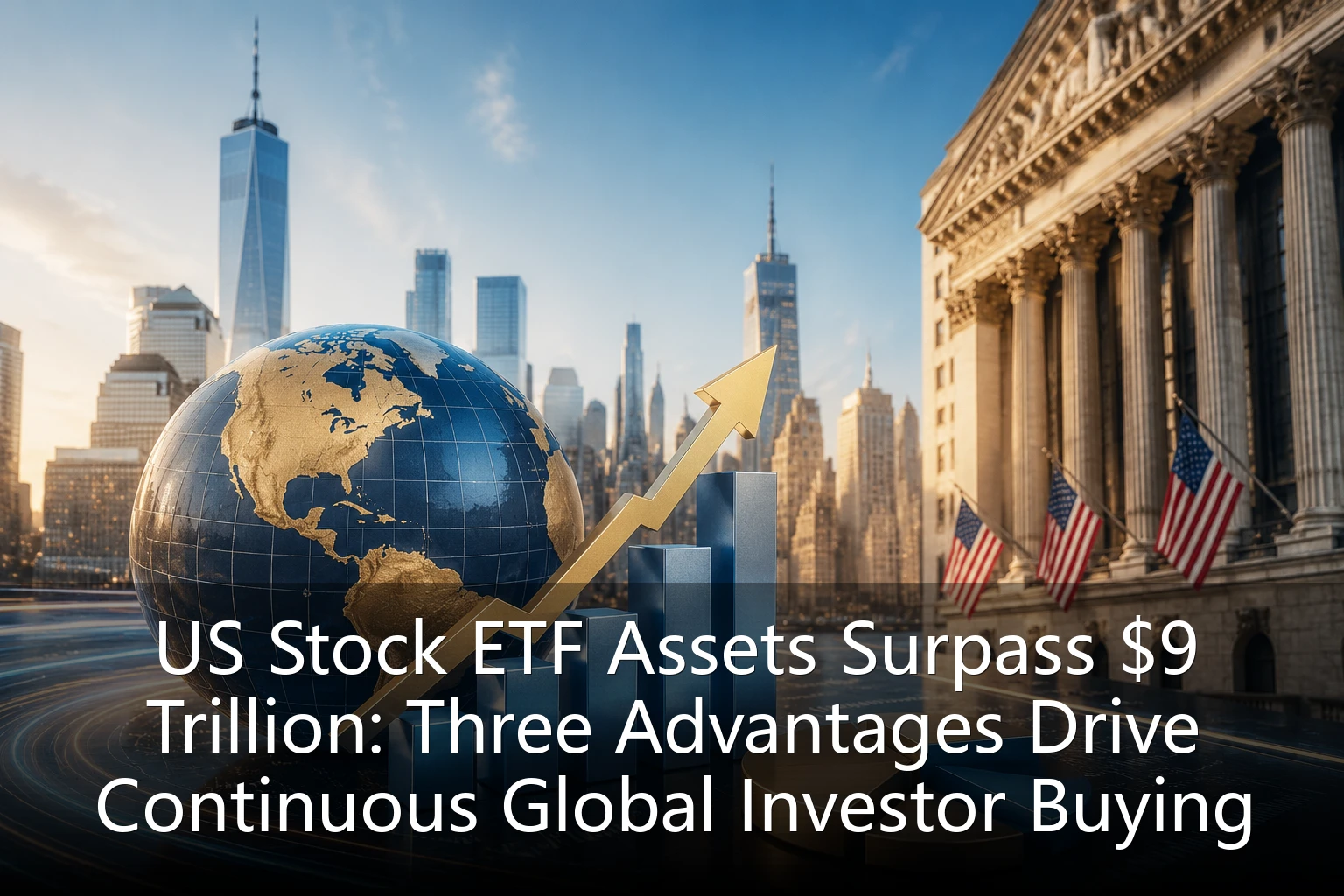 US Stock ETF Assets Surpass $9 Trillion: Three Advantages Drive Continuous Global Investor Buying