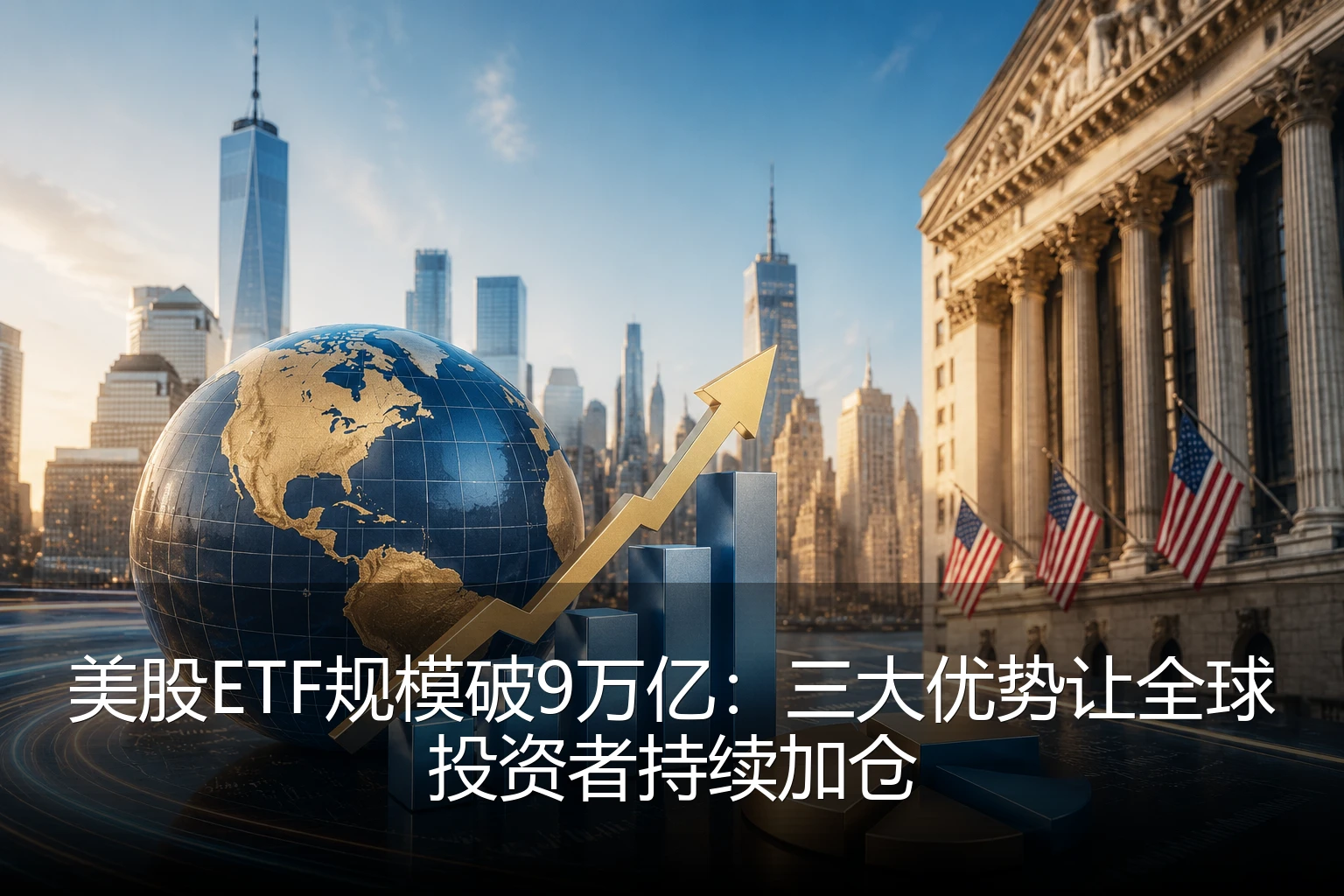 美股ETF规模破9万亿：三大优势让全球投资者持续加仓