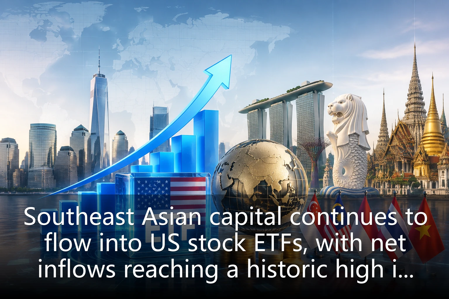Southeast Asian capital continues to flow into US stock ETFs, with net inflows reaching a historic high in the first half of 2026