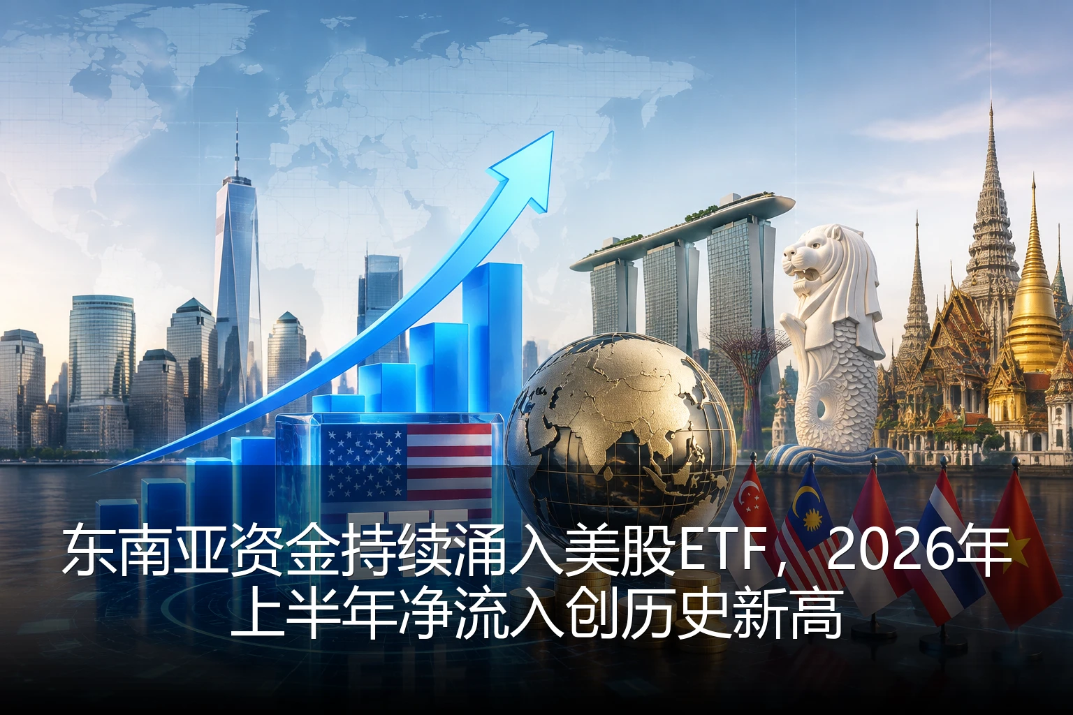 东南亚资金持续涌入美股ETF，2026年上半年净流入创历史新高